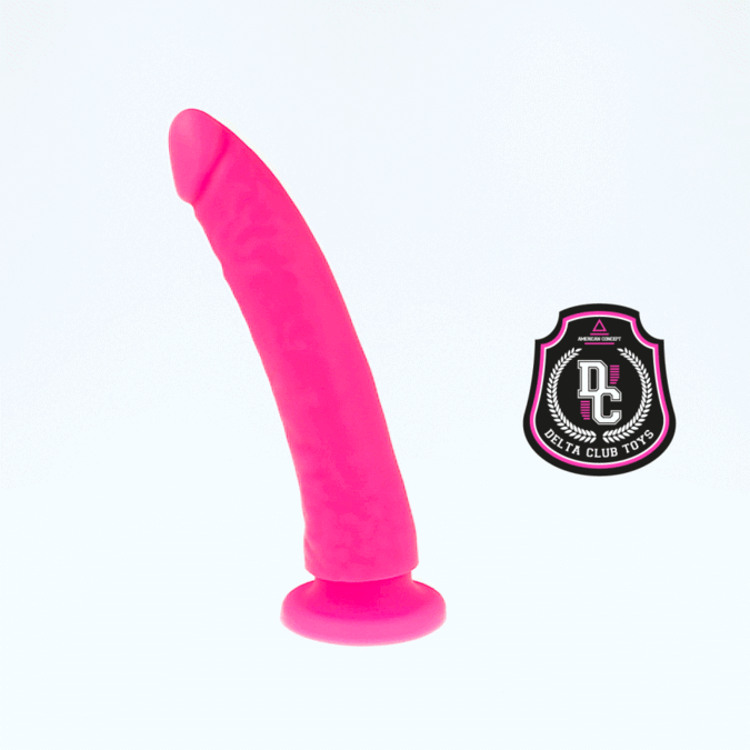 DELTA CLUB - TOYS DILDO MEDICO ROSA IN SILICONE 17 CM -O- 3 CM – Peni realistici – foto 3