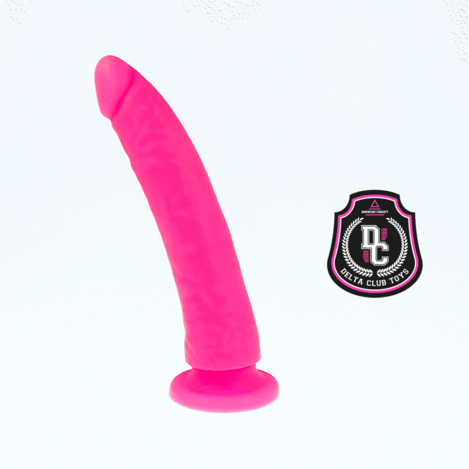 DELTA CLUB - TOYS DILDO MEDICO ROSA IN SILICONE 20 CM -O- 4 CM – Peni realistici – foto 3