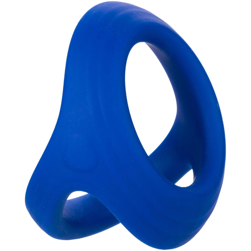 CALEXOTICS - ADMIRAL ANELLO SFERA DOPPIO BLU – Cockring senza vibrazione