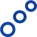CALEXOTICS - ADMIRAL SET ANELLI PER IL CAZZO BLU – Cockring senza vibrazione