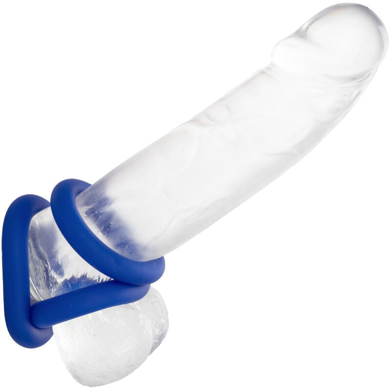 CALEXOTICS - ADMIRAL SET ANELLI PER IL CAZZO BLU – Cockring senza vibrazione – foto 3