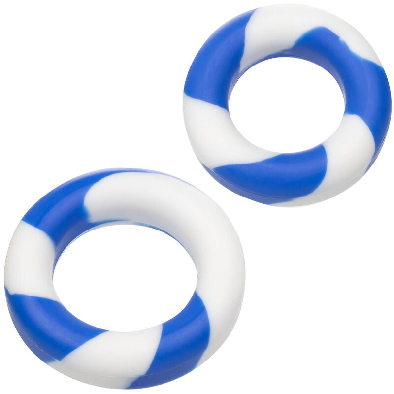CALEXOTICS - ADMIRAL SET 2 ANELLI PER PENE – Cockring senza vibrazione