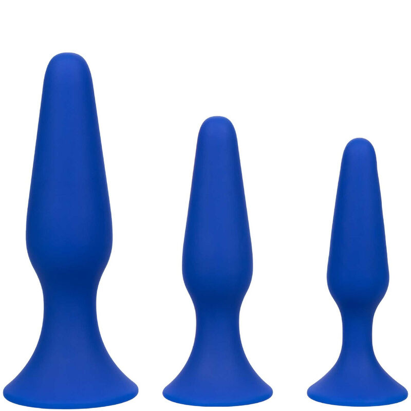 CALEXOTICS - ADMIRAL KIT 3 PLUG ANALI BLU – Tappi anali