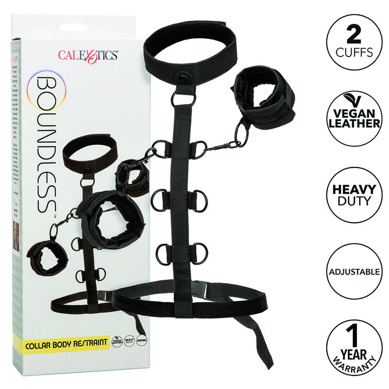 CALEXOTICS - BOUNDLESS COLLARE DI CONTENIMENTO DEL CORPO – Schiavitù – foto 2
