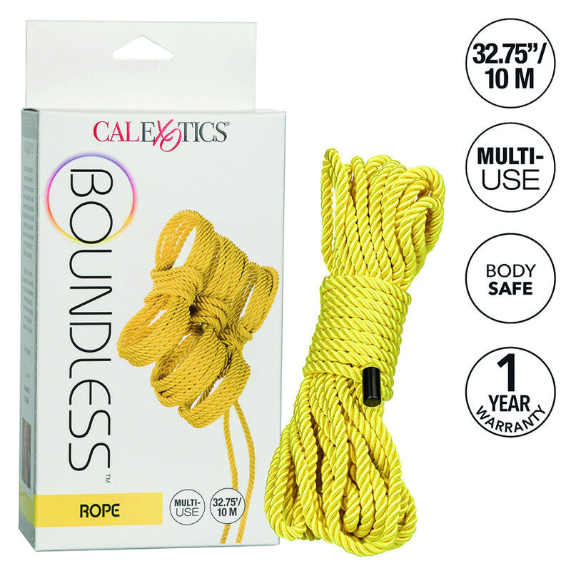 CALEXOTICS - BOUNDLESS CORDA 10M GIALLA – Schiavitù – foto 2