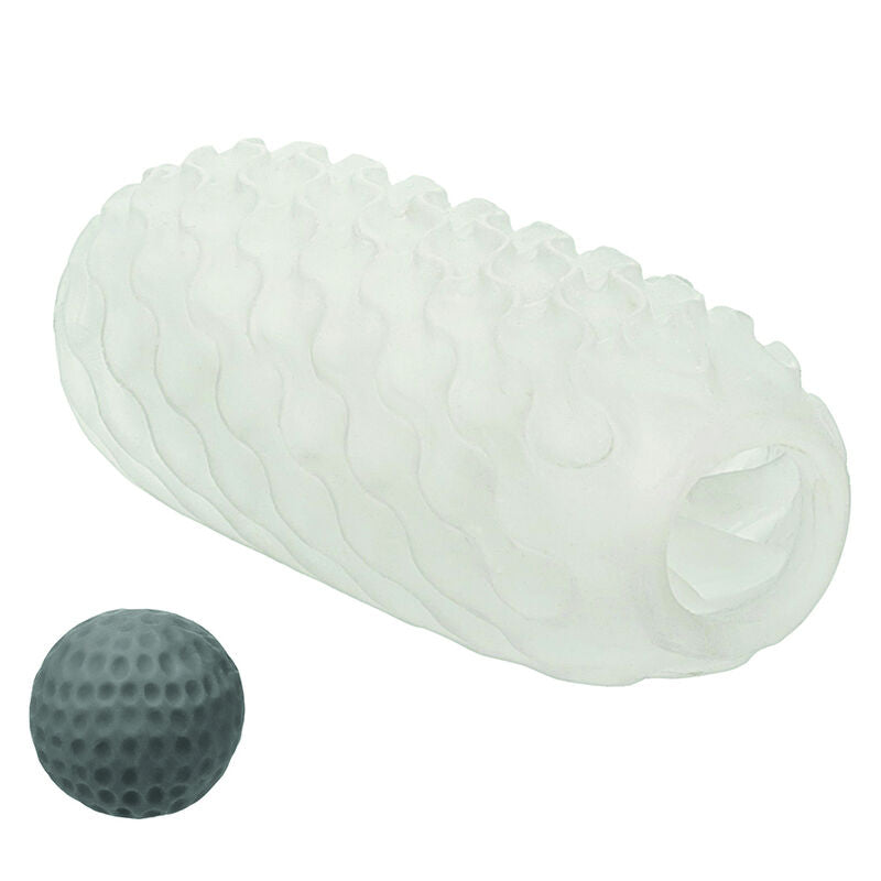 CALEXOTICS - BOUNDLESS SFERA SQUISHY REVERSIBILE GIALLA – Vari masturbatori – foto 10