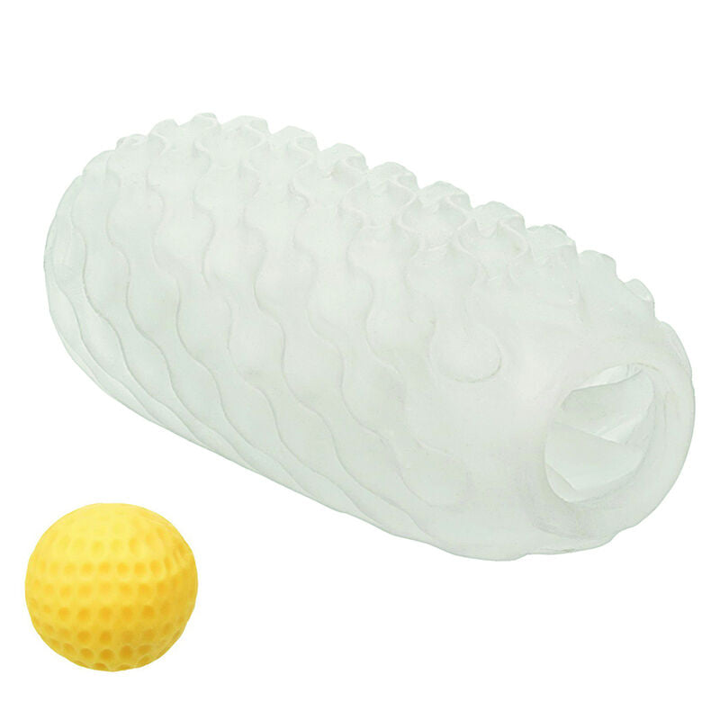 CALEXOTICS - BOUNDLESS SFERA SQUISHY REVERSIBILE GRIGIA – Vari masturbatori – foto 10