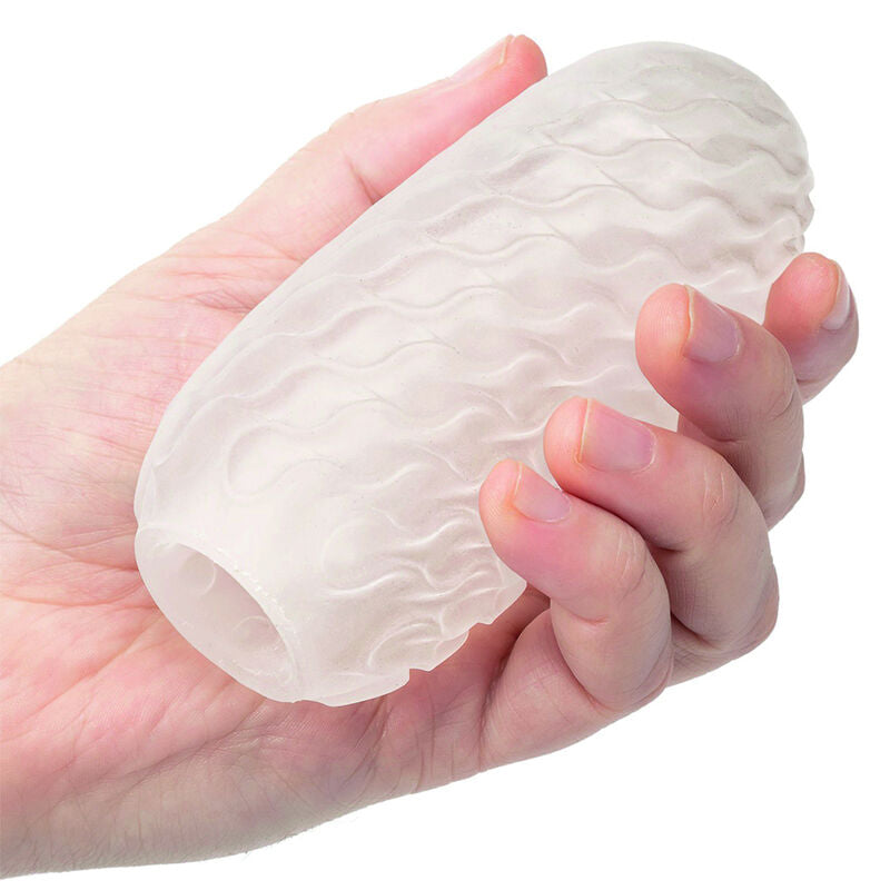 CALEXOTICS - BOUNDLESS SFERA SQUISHY REVERSIBILE GRIGIA – Vari masturbatori