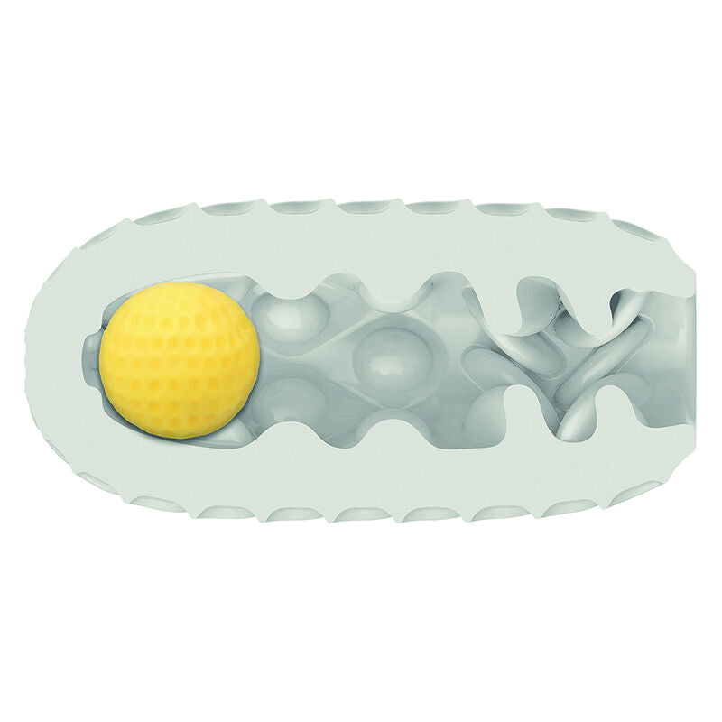 CALEXOTICS - BOUNDLESS SFERA SQUISHY REVERSIBILE GRIGIA – Vari masturbatori – foto 9