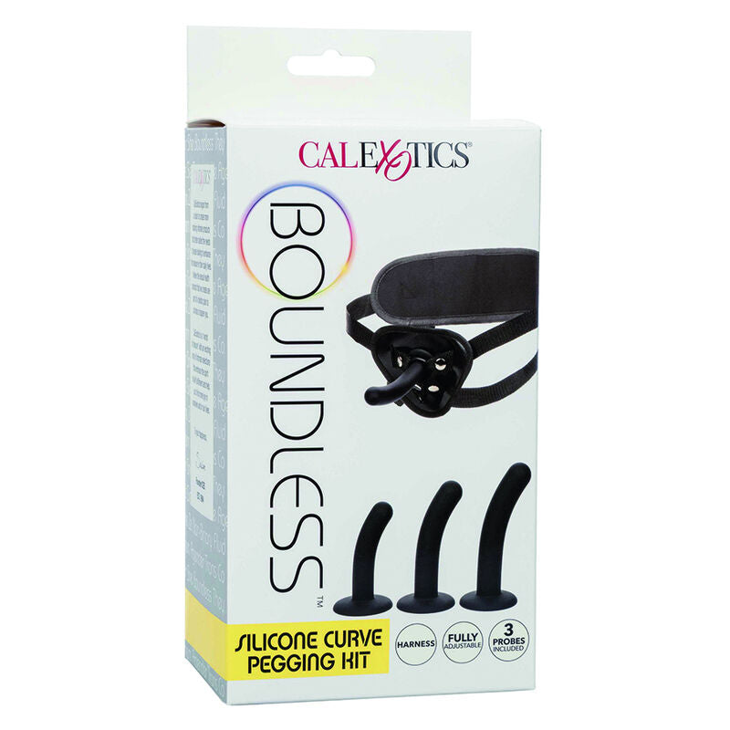 CALEXOTICS - BOUNDLESS KIT DI PEGGING PER CURVE IN SILICONE – Accessori Cablaggi – foto 13
