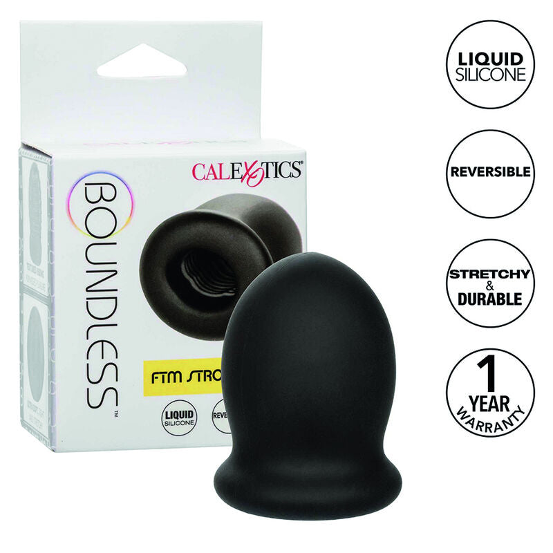 CALEXOTICS - BOUNDLESS FTM STROKER REVERSIBILE 5CM – Vari masturbatori – foto 2