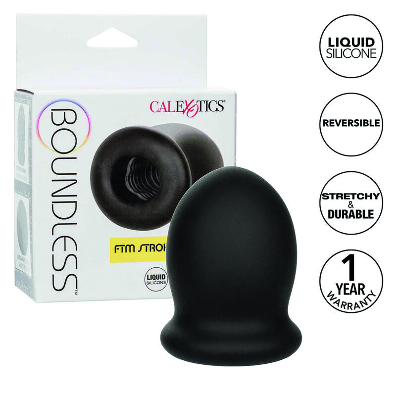 CALEXOTICS - BOUNDLESS FTM STROKER REVERSIBILE 7CM – Vari masturbatori – foto 2