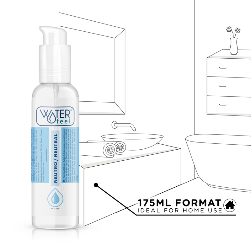 WATERFEEL - LUBRIFICANTE NATURALE 175 ML – A base d'acqua – foto 5
