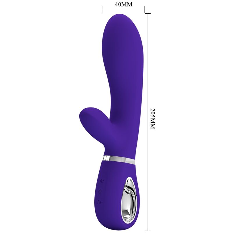 PRETTY LOVE - VIBRATORE MULTIFUNZIONE G-SPOT THOMAS VIOLA – Vibratori a punto G – foto 5