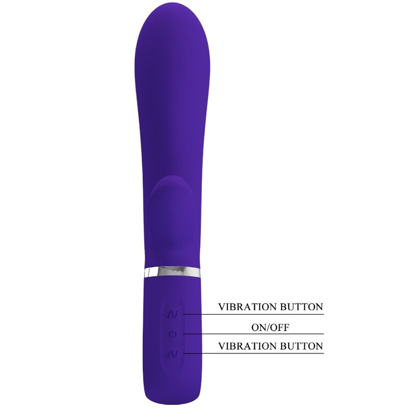 PRETTY LOVE - VIBRATORE MULTIFUNZIONE G-SPOT THOMAS VIOLA – Vibratori a punto G – foto 6