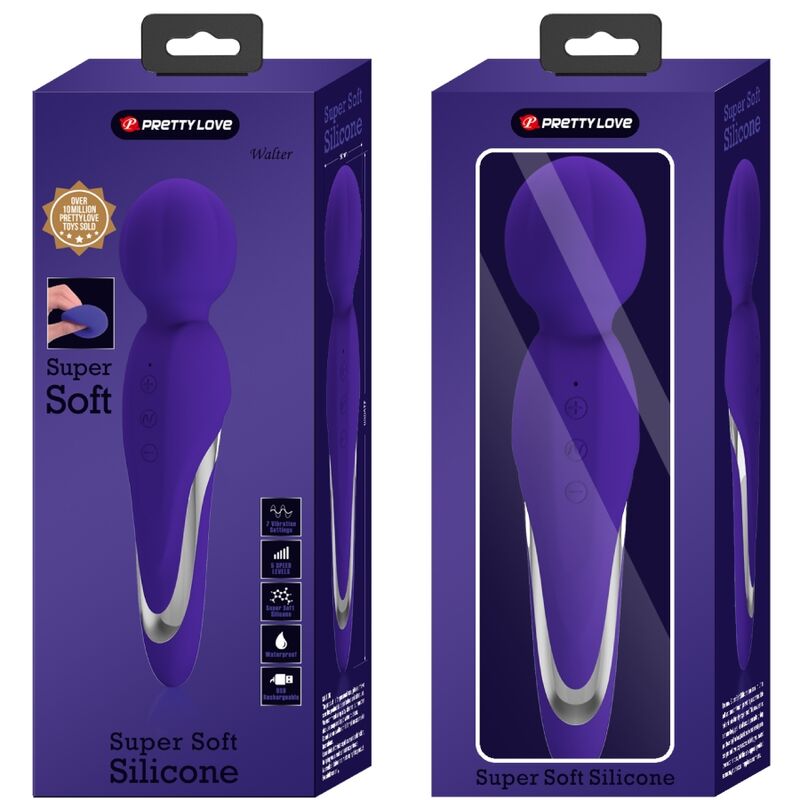 PRETTY LOVE - BACCHETTA VIBRANTE WALTER VIOLA – Vibratore WAND – foto 9