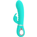 PRETTY LOVE - VIBRATORE MULTIFUNZIONE G-SPOT PRESCOTT VERDE ACQUA – Vibratori a punto G