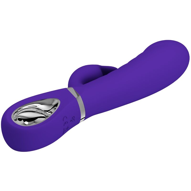 PRETTY LOVE - VIBRATORE MULTIFUNZIONE G-SPOT PRESCOTT VIOLA – Vibratori a punto G – foto 4