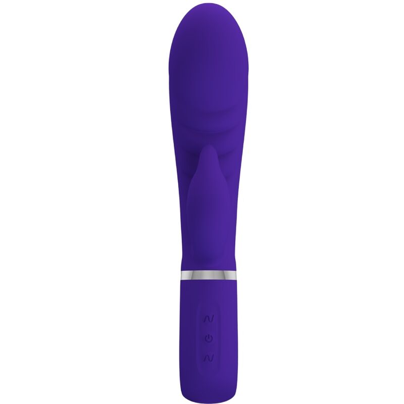 PRETTY LOVE - VIBRATORE MULTIFUNZIONE G-SPOT PRESCOTT VIOLA – Vibratori a punto G – foto 2