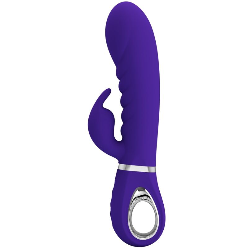 PRETTY LOVE - VIBRATORE MULTIFUNZIONE G-SPOT PRESCOTT VIOLA – Vibratori a punto G