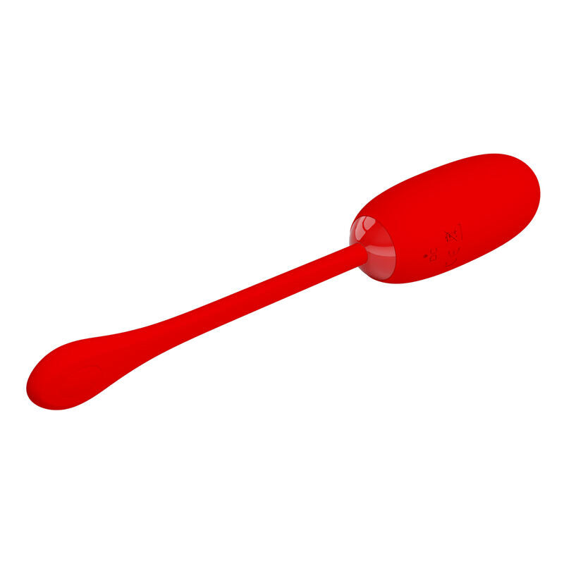 PRETTY LOVE - UOVO VIBRANTE JULIUS IMPERMEABILE-RICARICABILE ROSSO – Uova vibranti – foto 6