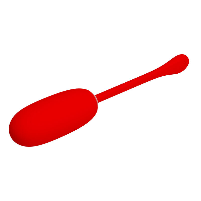 PRETTY LOVE - UOVO VIBRANTE JULIUS IMPERMEABILE-RICARICABILE ROSSO – Uova vibranti – foto 5
