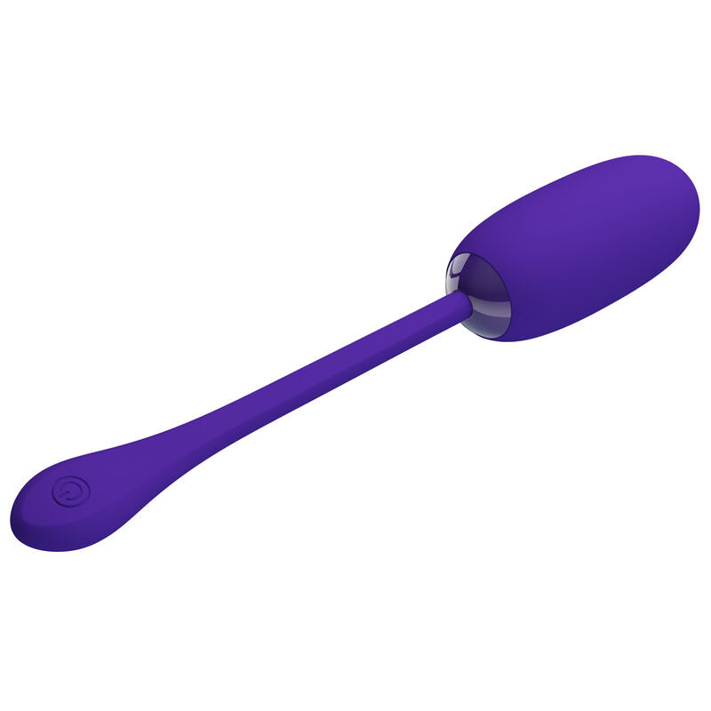 PRETTY LOVE - UOVO VIBRANTE JULIUS IMPERMEABILE-RICARICABILE VIOLA – Uova vibranti – foto 3