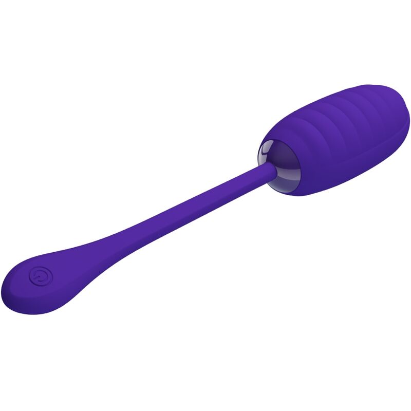 PRETTY LOVE - UOVO VIBRANTE RICARICABILE KIRK VIOLA – Uova vibranti – foto 4