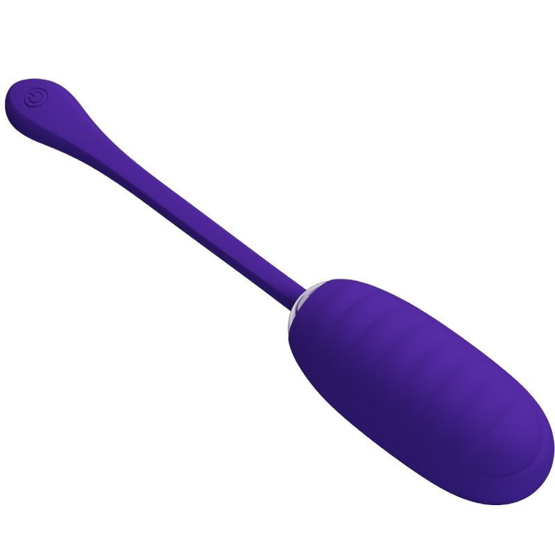 PRETTY LOVE - UOVO VIBRANTE RICARICABILE KIRK VIOLA – Uova vibranti