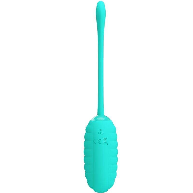 PRETTY LOVE - UOVO VIBRANTE RICARICABILE KIRK VERDE ACQUA – Uova vibranti – foto 3