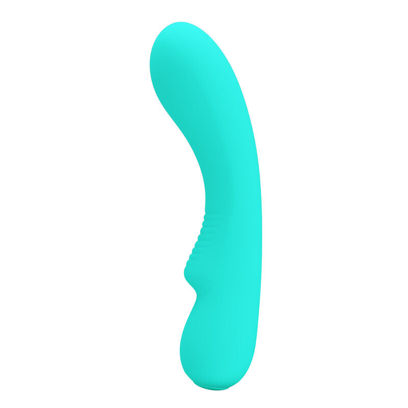 PRETTY LOVE - VIBRATORE RICARICABILE PRESCOTT VERDE ACQUA – Vibratori a punto G