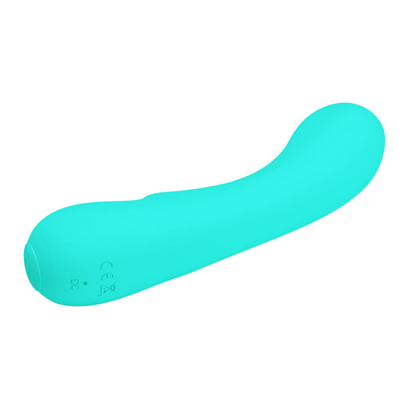 PRETTY LOVE - VIBRATORE RICARICABILE PRESCOTT VERDE ACQUA – Vibratori a punto G – foto 3