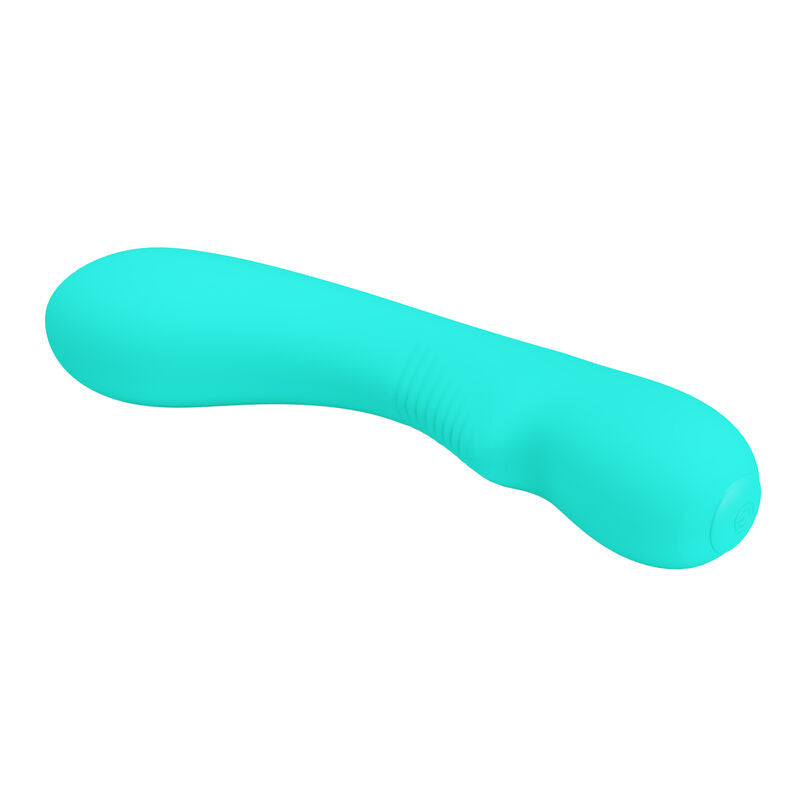 PRETTY LOVE - VIBRATORE RICARICABILE PRESCOTT VERDE ACQUA – Vibratori a punto G – foto 4