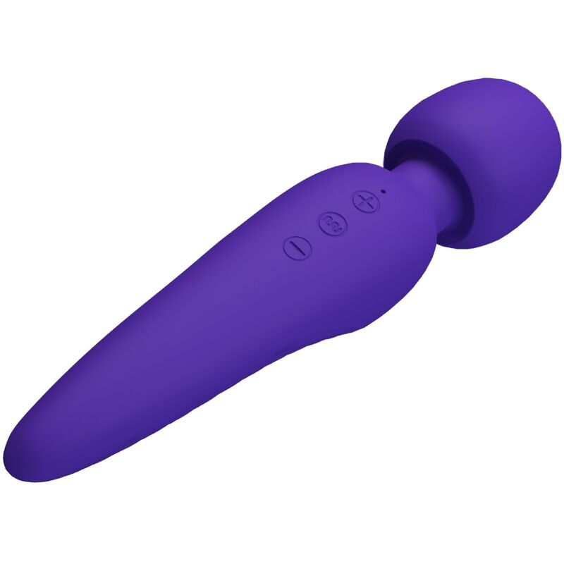 PRETTY LOVE - MASSAGGIATORE MEREDITH 12 MODALIT DI VIBRAZIONE VIOLA – Vibratore WAND – foto 2