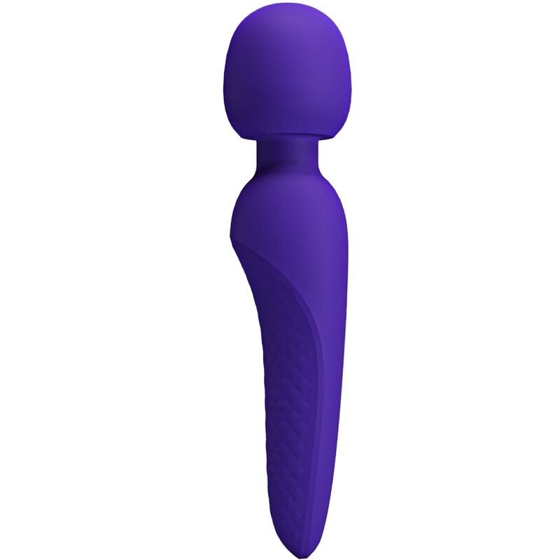 PRETTY LOVE - MASSAGGIATORE MEREDITH 12 MODALIT DI VIBRAZIONE VIOLA – Vibratore WAND