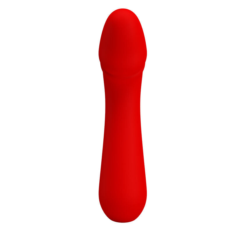 PRETTY LOVE - VIBRATORE RICARICABILE CETUS ROSSO – Vibratori a punto G