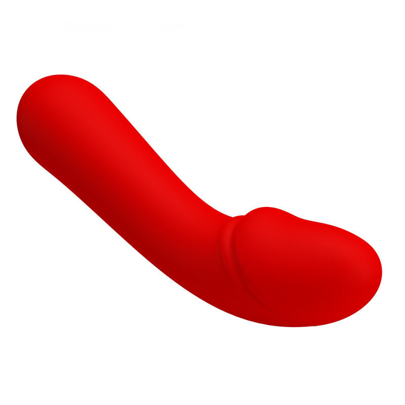 PRETTY LOVE - VIBRATORE RICARICABILE CETUS ROSSO – Vibratori a punto G – foto 3