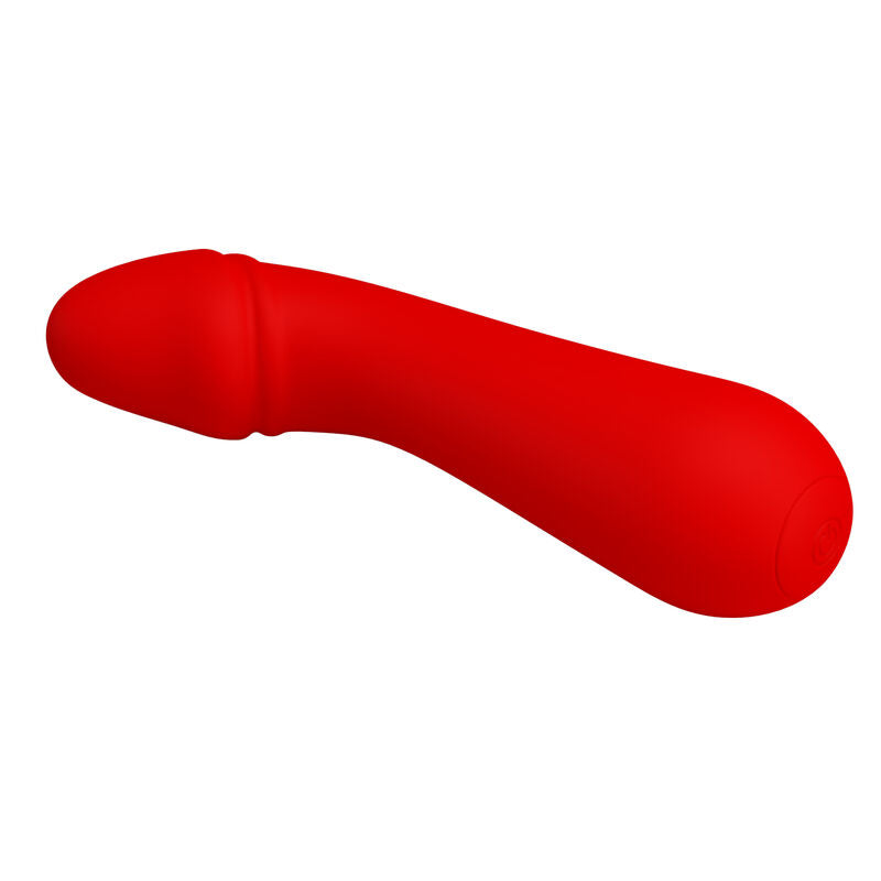PRETTY LOVE - VIBRATORE RICARICABILE CETUS ROSSO – Vibratori a punto G – foto 4