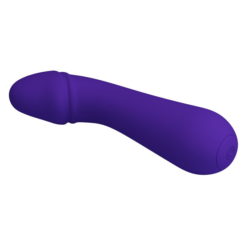 PRETTY LOVE - VIBRATORE RICARICABILE CETUS VIOLA – Vibratori a punto G – foto 4