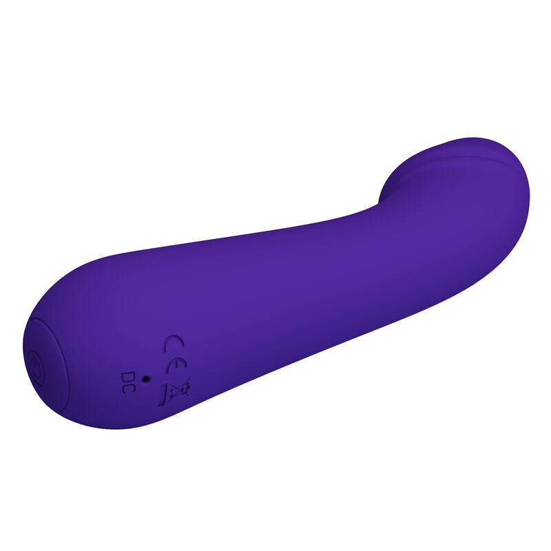 PRETTY LOVE - VIBRATORE RICARICABILE CETUS VIOLA – Vibratori a punto G – foto 5