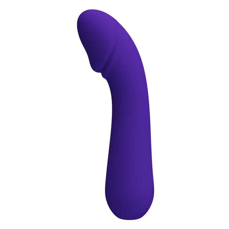 PRETTY LOVE - VIBRATORE RICARICABILE CETUS VIOLA – Vibratori a punto G – foto 2