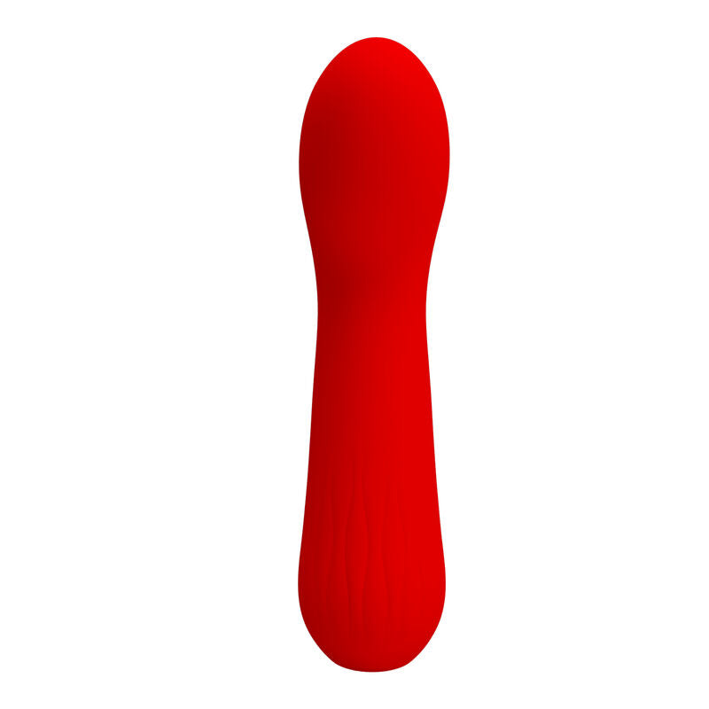 PRETTY LOVE - VIBRATORE RICARICABILE FAUN ROSSO – Vibratori a punto G – foto 2