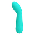 PRETTY LOVE - VIBRATORE RICARICABILE FAUN VERDE ACQUA – Vibratori a punto G