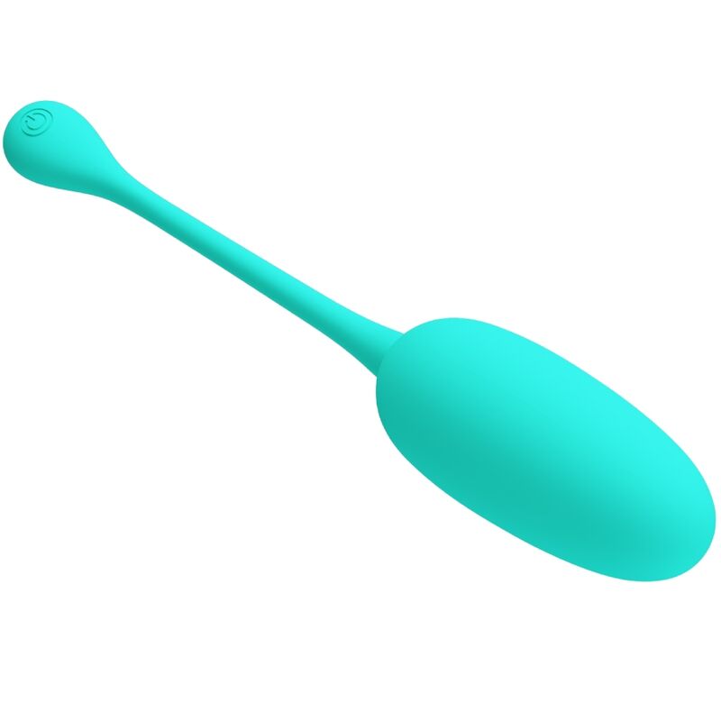 PRETTY LOVE - UOVO VIBRANTE RICARICABILE KNUCKER VERDE ACQUA – Uova vibranti