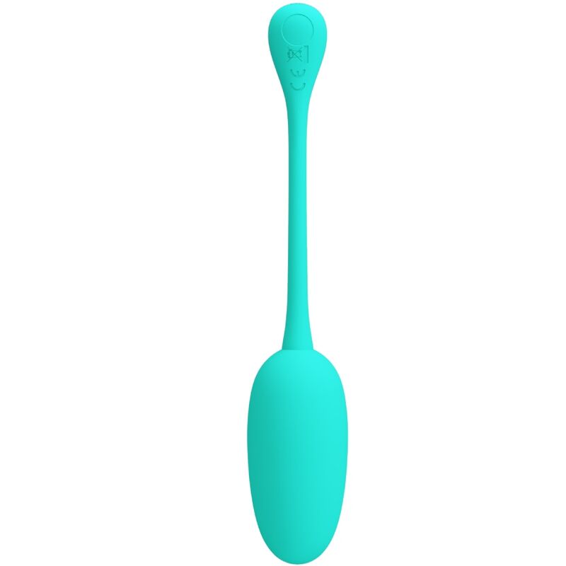 PRETTY LOVE - UOVO VIBRANTE RICARICABILE KNUCKER VERDE ACQUA – Uova vibranti – foto 5