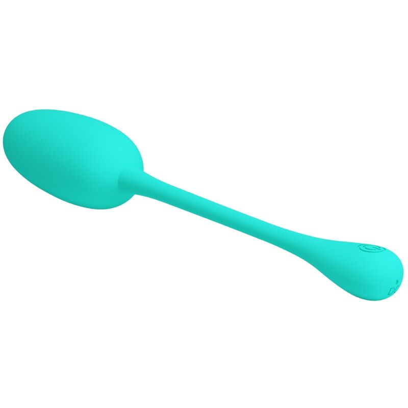 PRETTY LOVE - UOVO VIBRANTE RICARICABILE KNUCKER VERDE ACQUA – Uova vibranti – foto 4