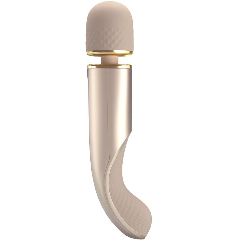 PRETTY LOVE - MASSAGGIATORE 7 MODALIT DI VIBRAZIONE CHAMPAGNE – Vibratore WAND – foto 2