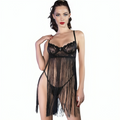 CHILIROSE - CR 4496 BABYDOLL NERO L/XL – Babydoll