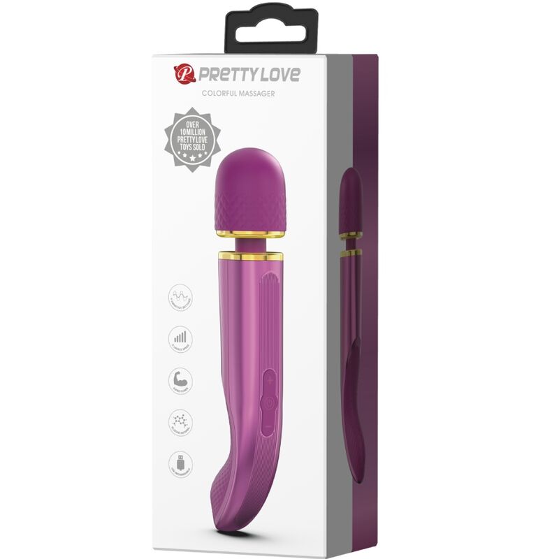 PRETTY LOVE - MASSAGGIATORE 7 MODALIT DI VIBRAZIONE VIOLA – Massaggiatrici – foto 10