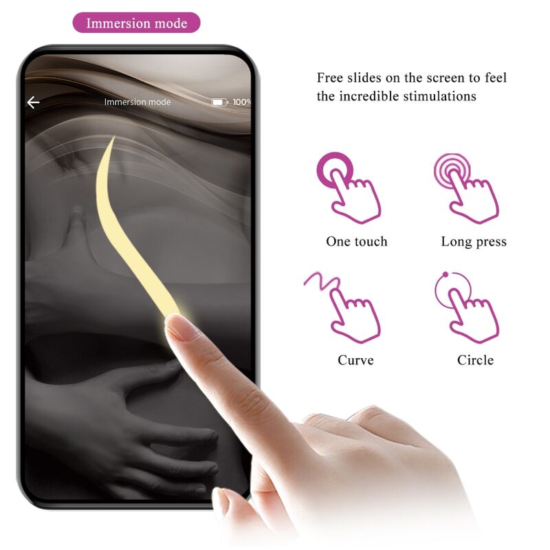 PRETTY LOVE - APP JAYLEEN VIBRATOR TELECOMANDO VIOLA – Uova vibranti – foto 19